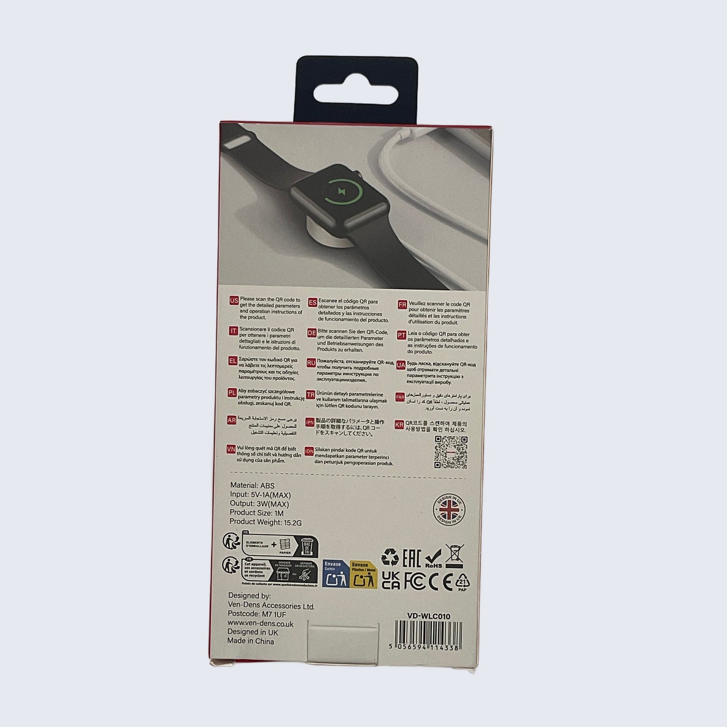 Wireless & Magnetic Charging Cable (made for iWatch)