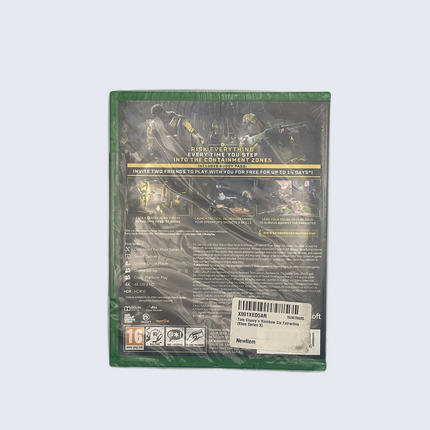 Rainbow Six: Extraction (unopened)