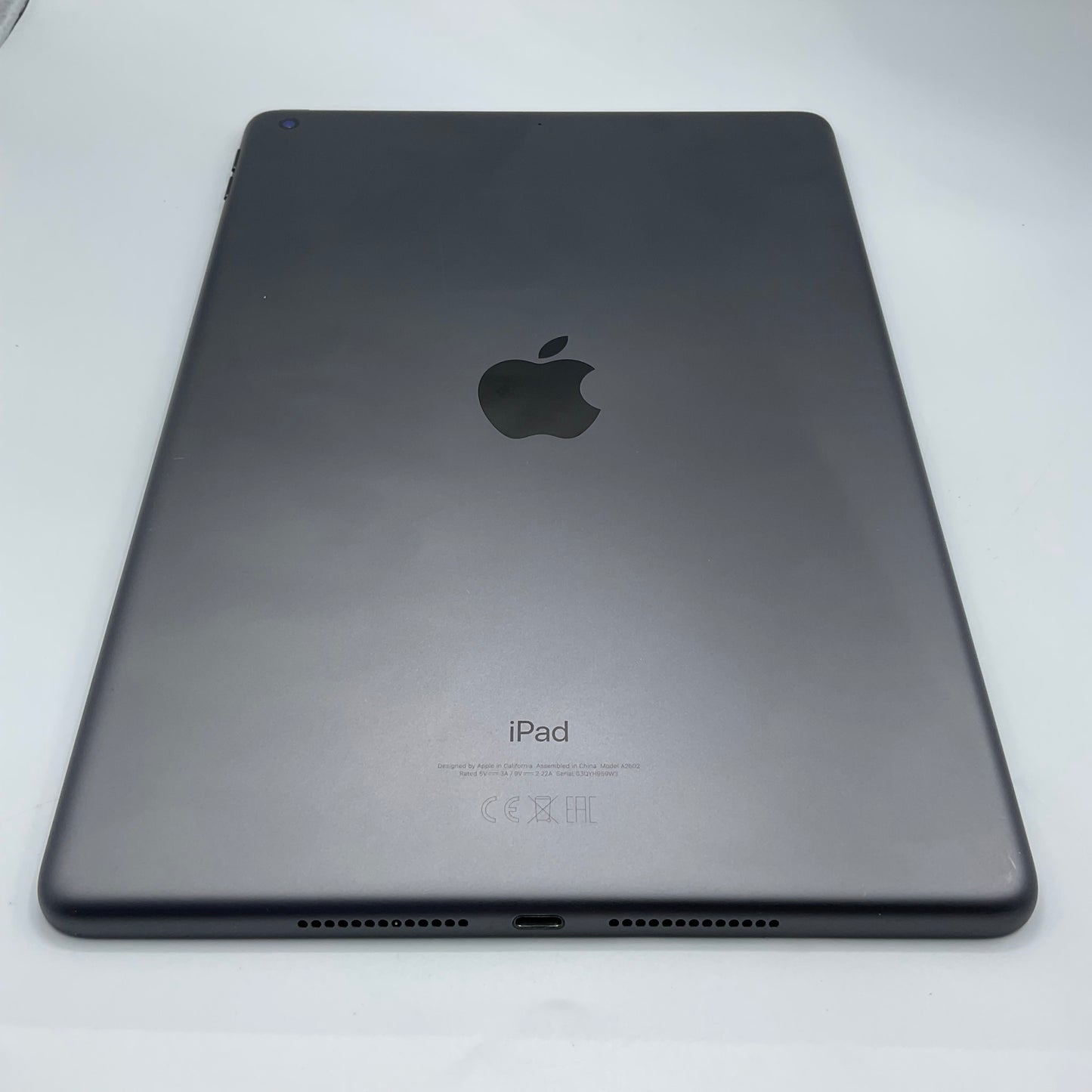 Apple iPad 9th Gen (A2602)-10.2" 64GB - Space Grey, Grade C, WiFi, 100% Battery