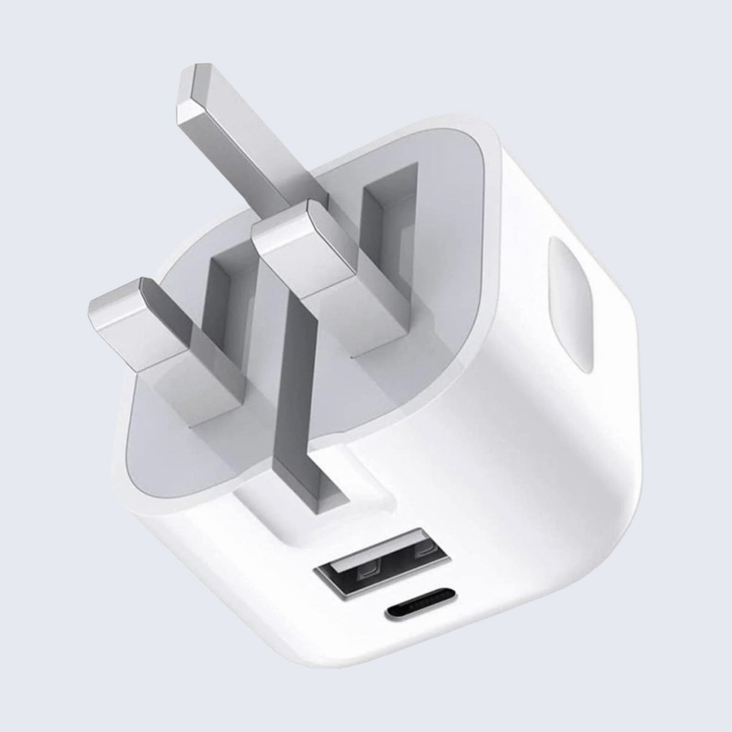 20W Dual Port Foldable Phone or Tablet Charger Plug