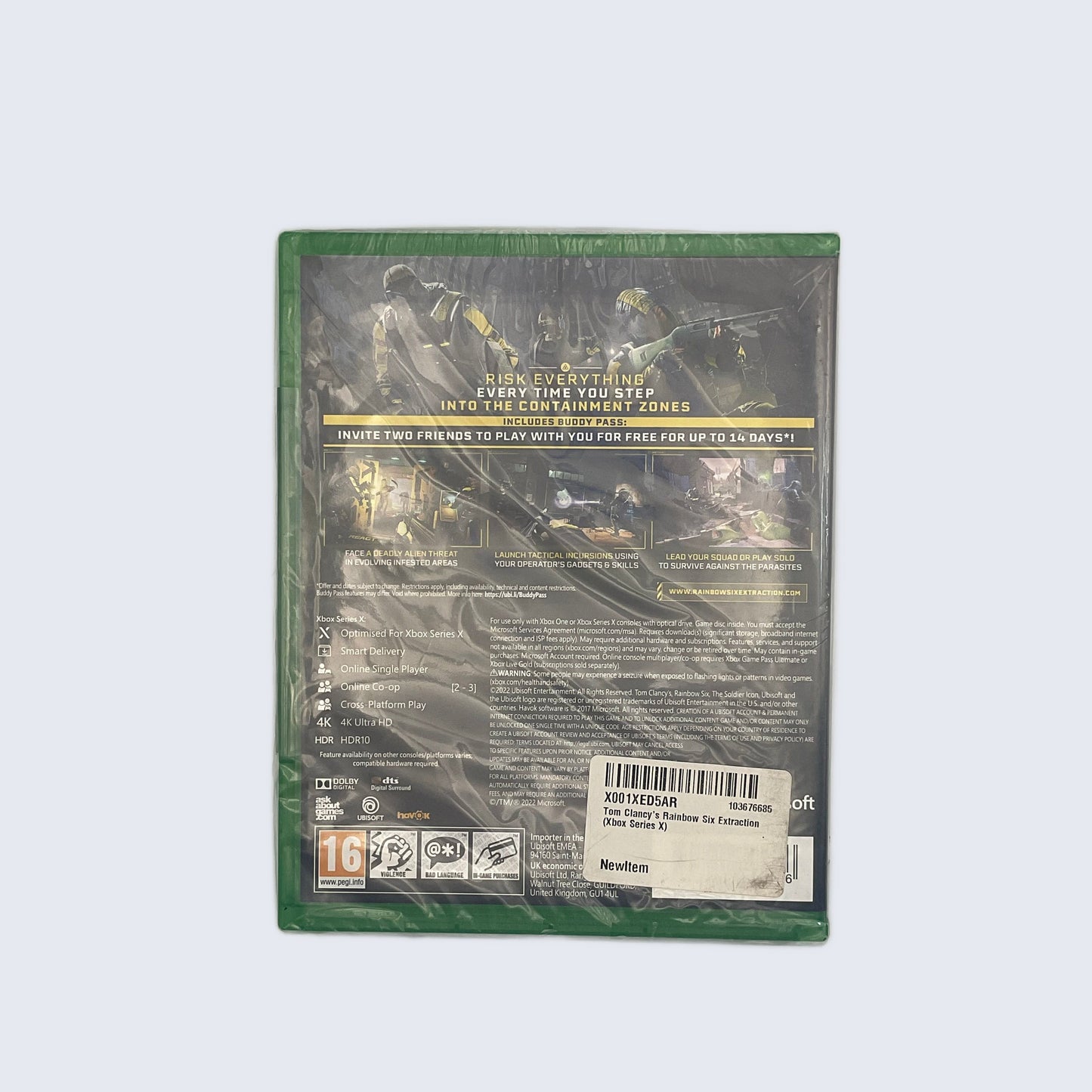 Rainbow Six: Extraction (unopened)