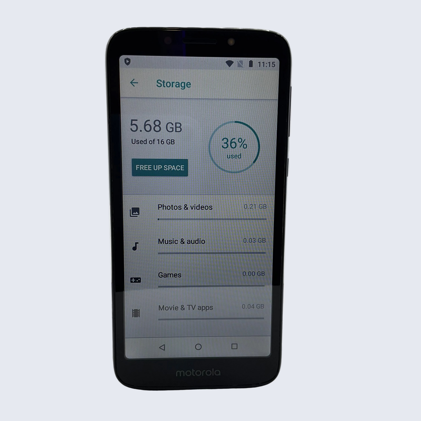 Motorola Moto E5 Play 16GB Black, Unlocked Grade B