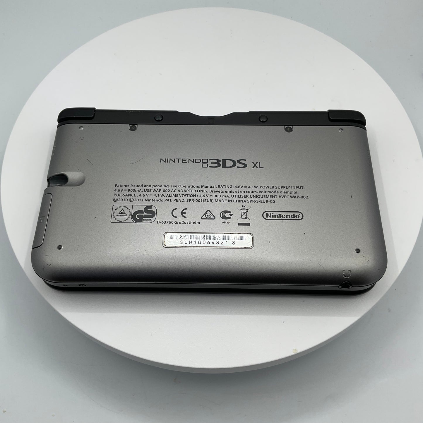 Nintendo 3DS XL Console, Black, Unboxed Grade B