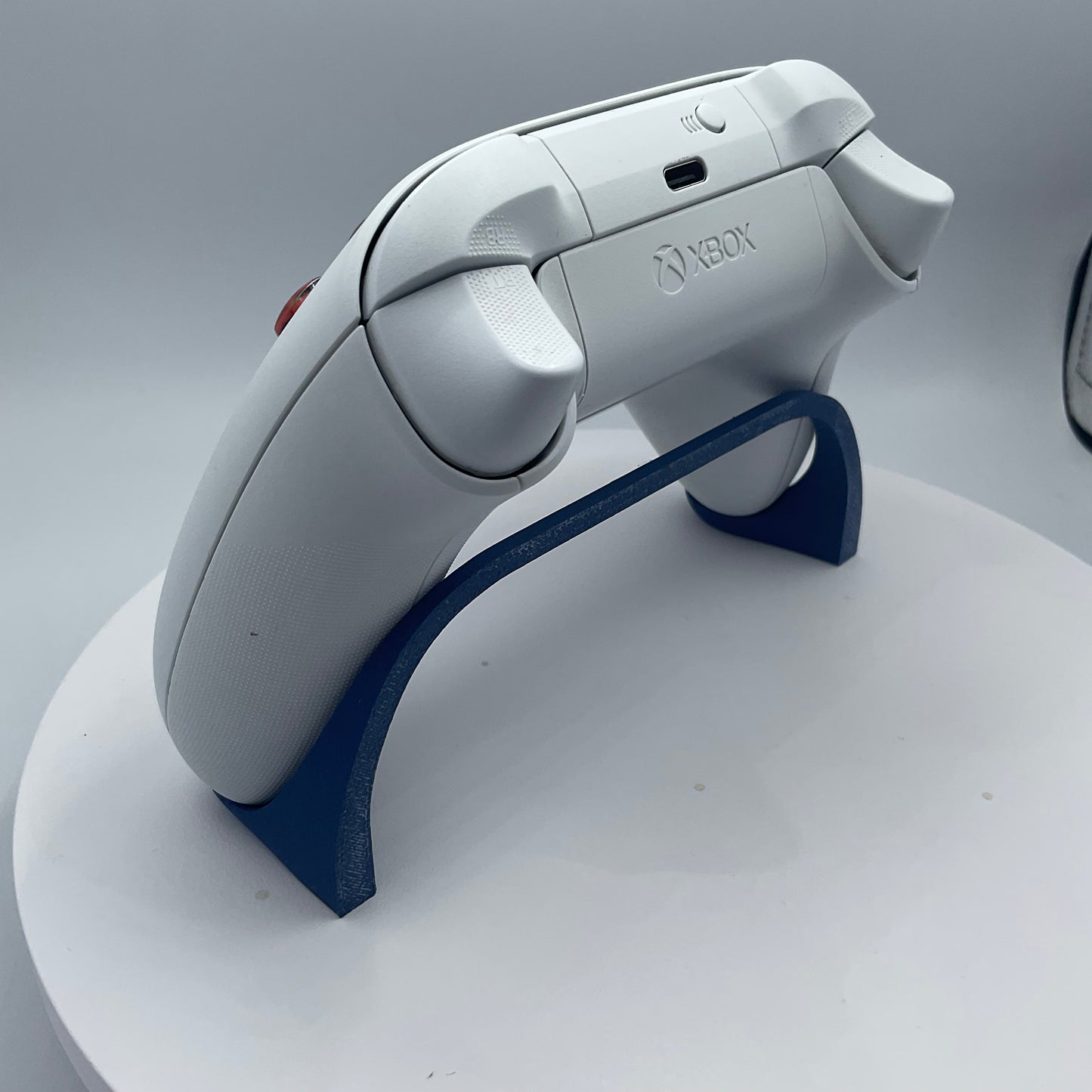 Xbox One Series X/S Controller (white) Grade A with custom metal Thumb sticks