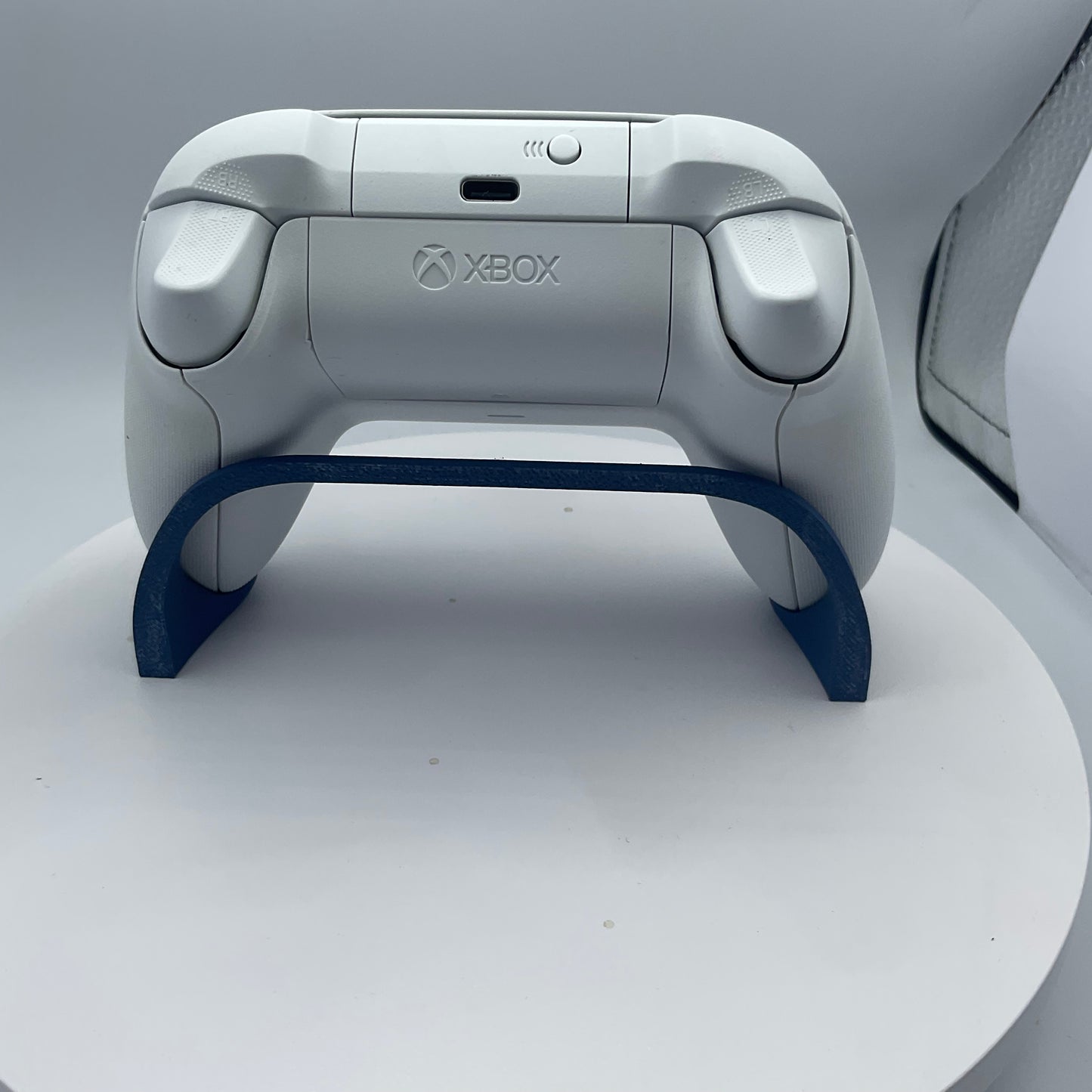 Xbox One Series X/S Controller (white) Grade A with custom metal Thumb sticks