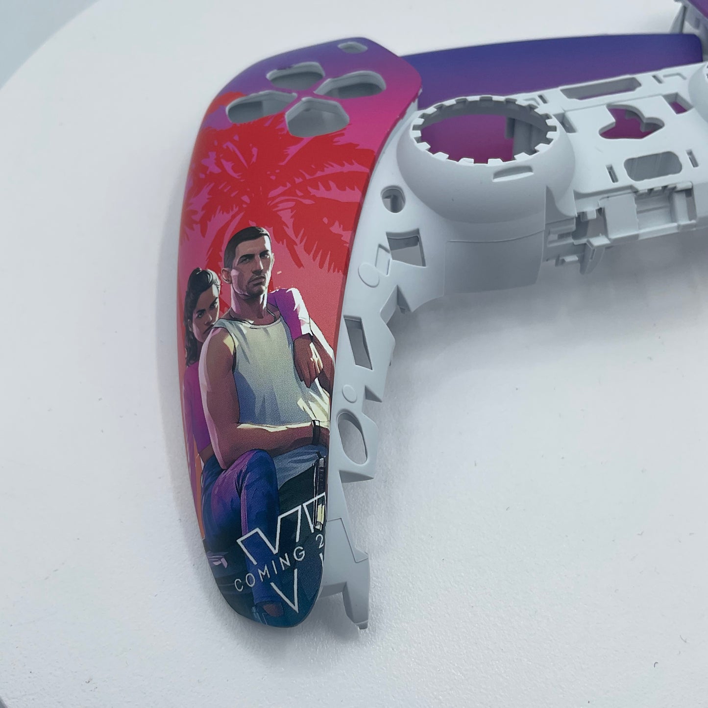 Controller Face Plate For PlayStation 5 (GTA6) (Grand Theft Auto VI) (2 Piece Set) Style B