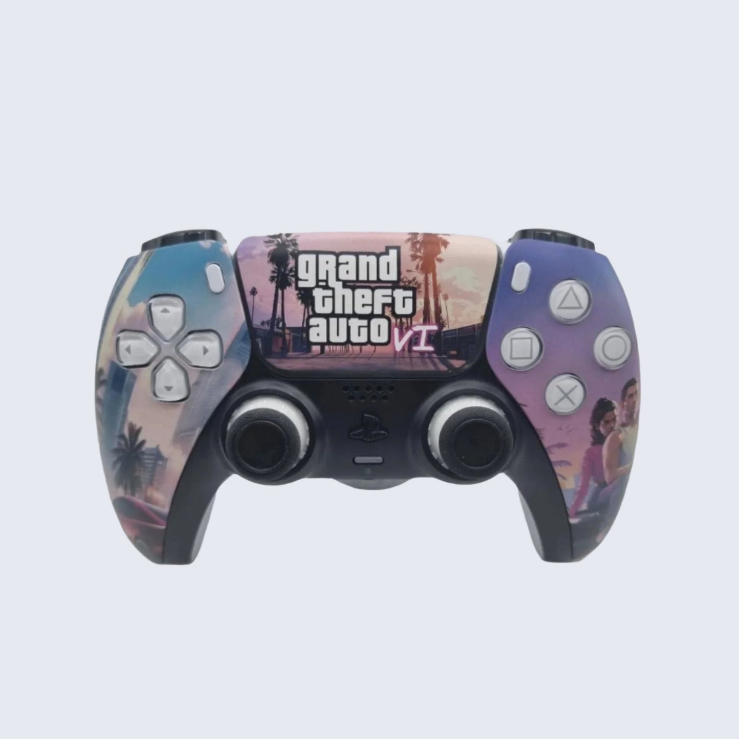 Controller Face Plate For PlayStation 5 (GTA6) (Grand Theft Auto VI) (2 Piece Set)