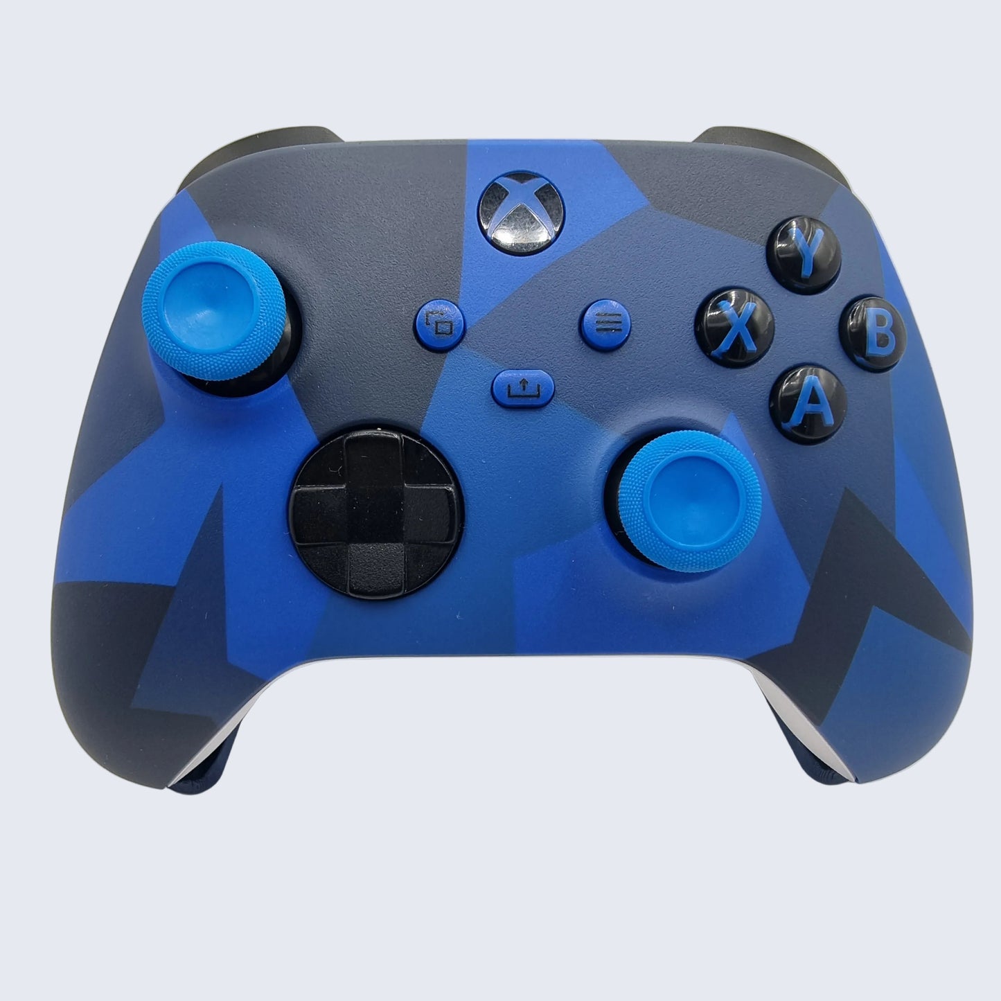 Xbox One Series X/S Controller (Blue/Black) Camo Grade A