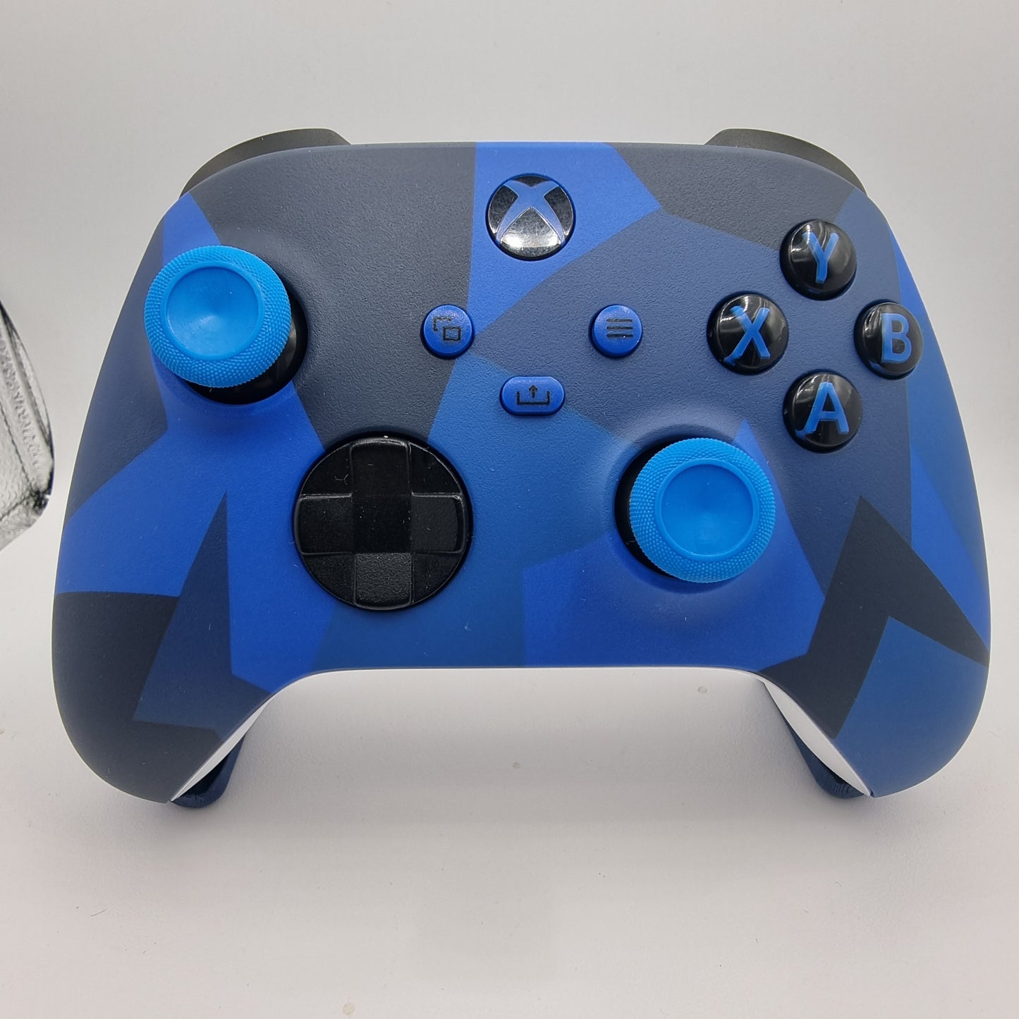 Xbox One Series X/S Controller (Blue/Black) Camo Grade A