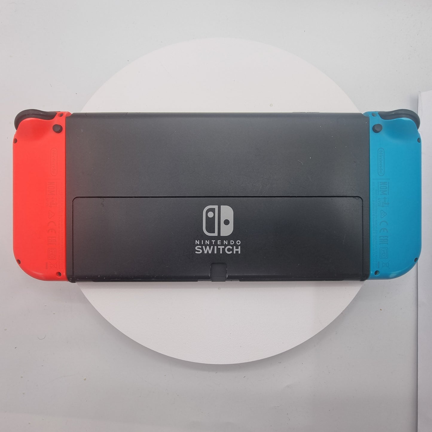 Switch Console, 64GB OLED + Neon Red/Blue Joy-Con with Dock