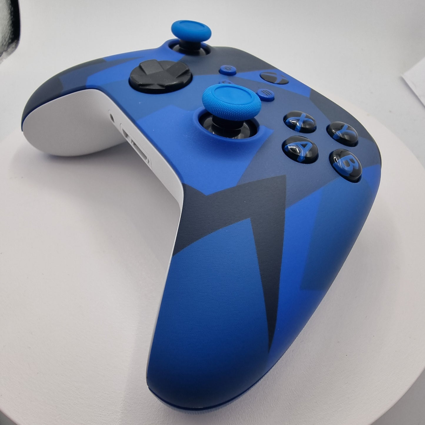 Xbox One Series X/S Controller (Blue/Black) Camo Grade A