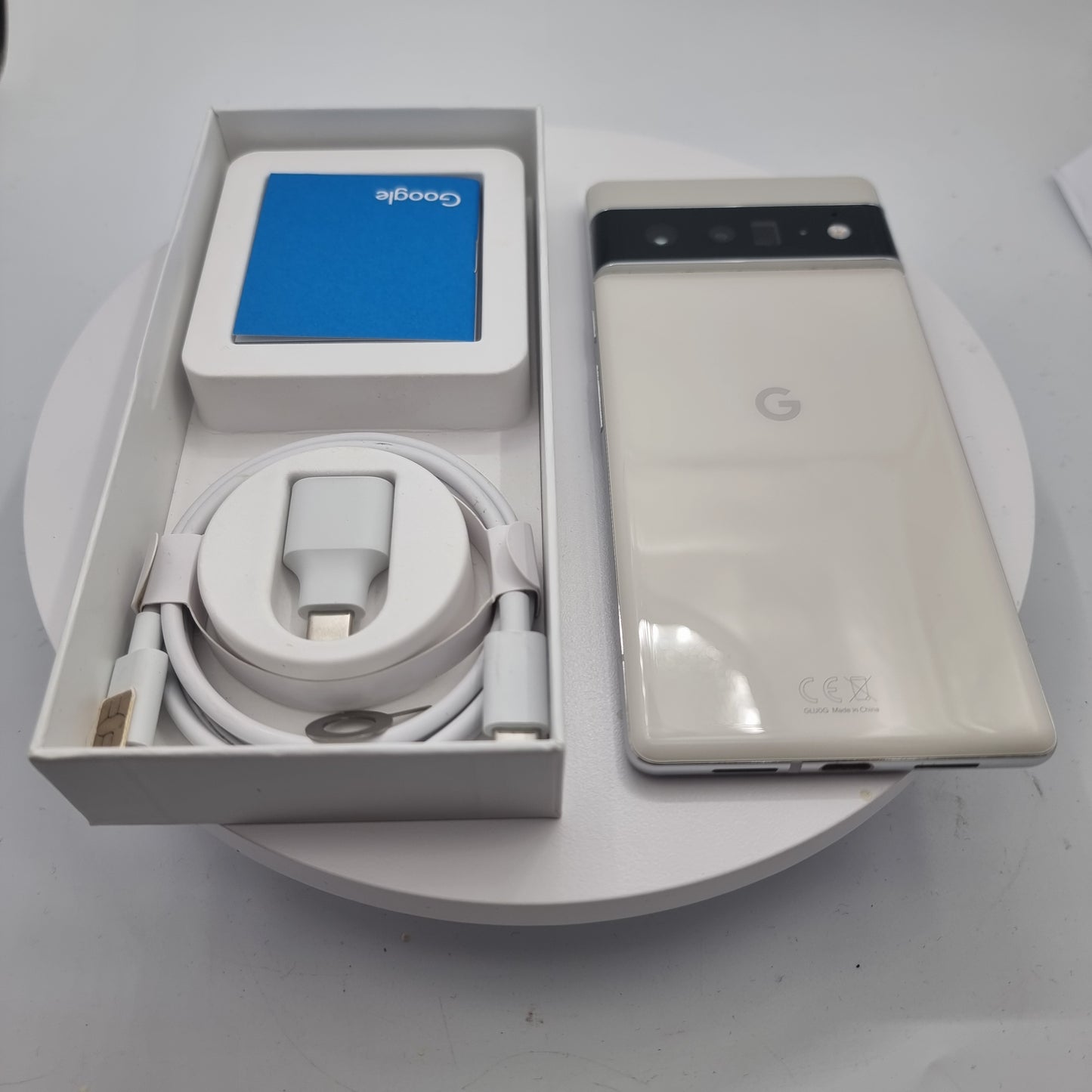 Google Pixel 6 Pro 128GB Cloudy White (Grade A/B), Unlocked