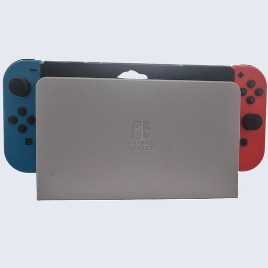 Switch Console, 64GB OLED + Neon Red/Blue Joy-Con with Dock