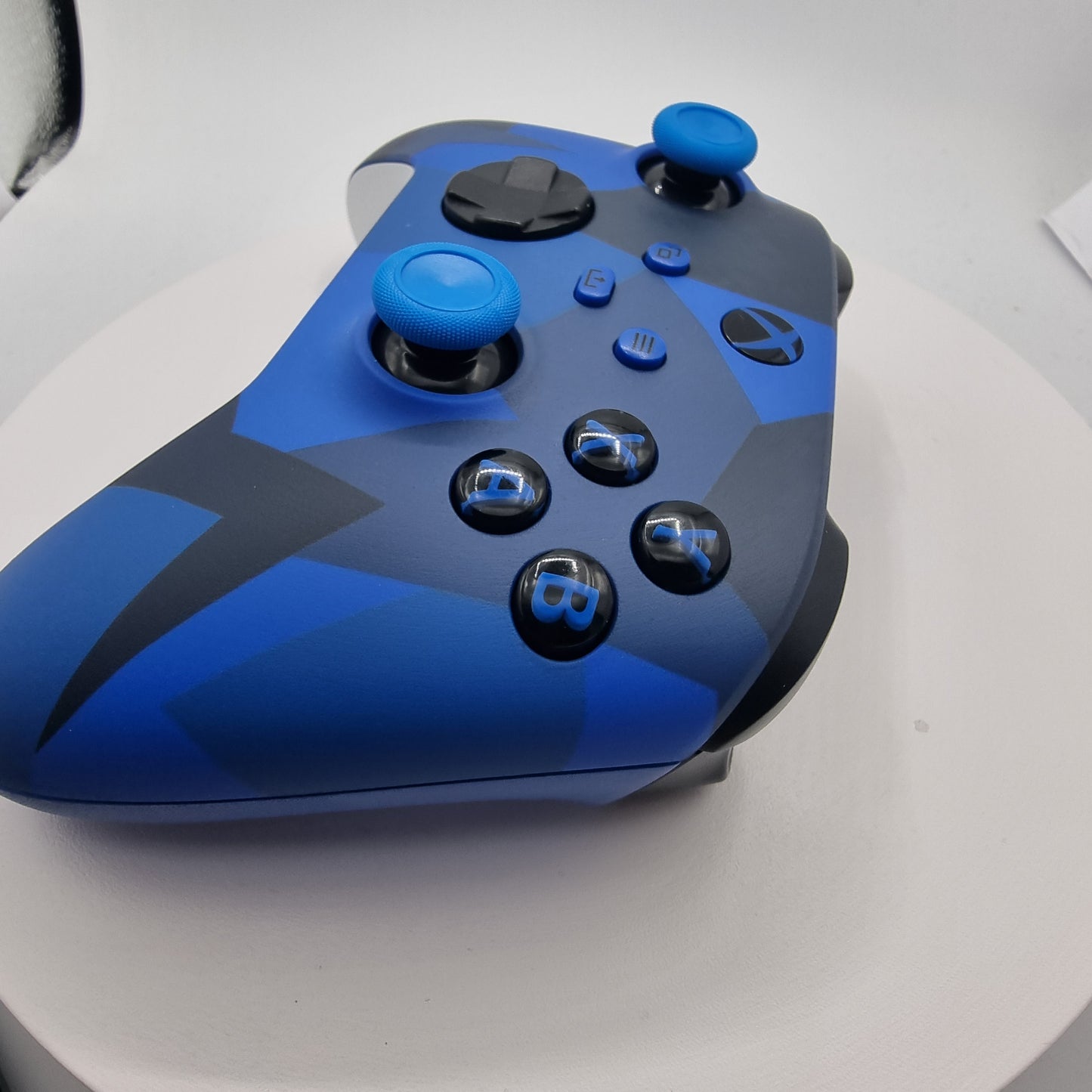 Xbox One Series X/S Controller (Blue/Black) Camo Grade A