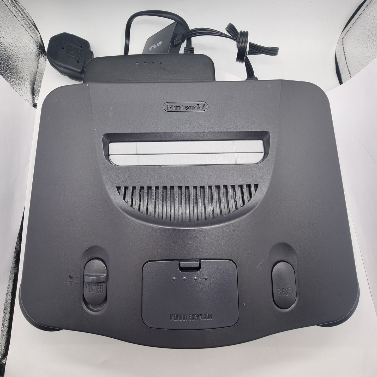 Nintendo 64 Console, Black with 1 controller and HDMI kit Grade B