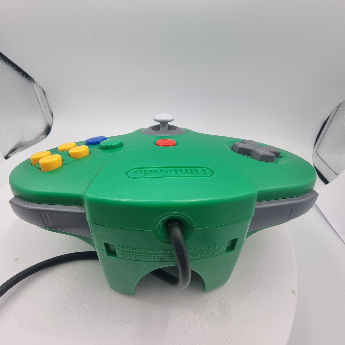 Green Nintendo 64 controller Grade B